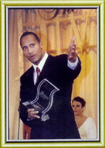 The Rock of Scorpion King, 2002 Nova Award Winner, Diversity Awards